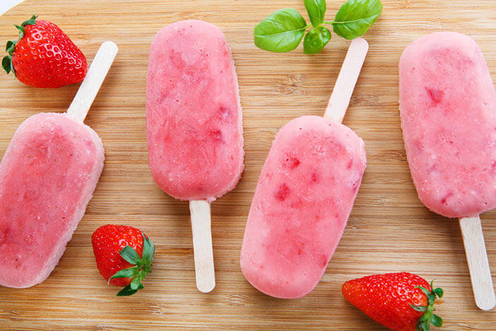 Frozen Yogurt Pops